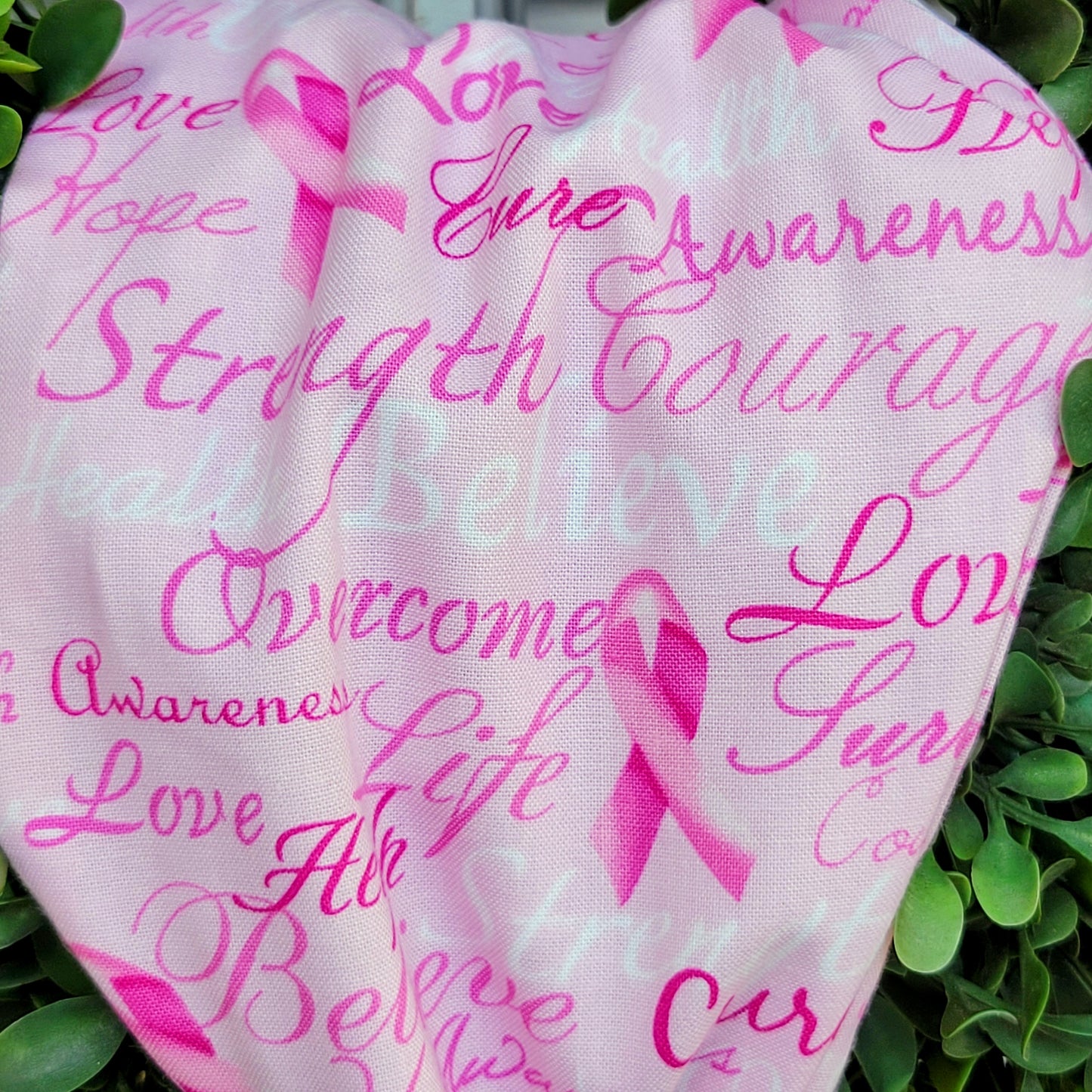 Breast Cancer Awareness Wreath Sash