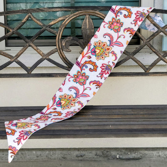 Floral Paisley Wreath Sash